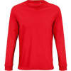 SOL´S PIONEER LSL / Pánske tričko s dlhým rukávom z bio bavlny - bright red L