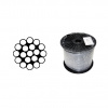 Lano nerezové, ocel A4 DIN3055 (1×19) malá cívka 5mm nerez A4