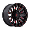 Fuel D829 QUAKE disk 20x9 8x180 124.2 ET1, Gloss black