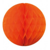 Ozdobná dekoračná guľa oranžová 30cm 5201184906842 Procos