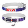 WAUDOG kožený obojok NASA21