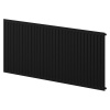 Mexen CH10 Hygiena radiátor plechový 400 x 600 mm, bočné pripojenie, 259 W, čierny - W410H-040-060-70