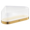 Grohe Selection Miska do sprchy s držiakom, rohová, kefovaný Cool Sunrise 41038GN0-GR