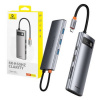 BASEUS ADAPTÉR HUB USB-C USB3.0 HDMI PD 100W TF/SD (B00030708811-00)