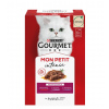 PUI GOURMET Mon Petit Meat Mix - vlhké krmivo pre mačky - 6 x 50 g