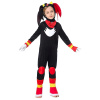 FunCo Detský kostým Sonic Shadow s maskou a rukavicami 116-128 M