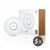 UBNT UniFi AP AC PRO 5-PACK (bez PoE!) [vnitřní/venkovní AP, dual-band 2.4+5GHz (450+1300Mbps), MIMO, 802.11a/b/g/n/ac]