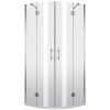 Deante Aplomo Belly-C2 80x80 štvrťkruhový sprchový kút, KTA_052P
