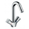 Hansgrohe 71222000 Logis Kuchynská batéria s 2 kohútikmi 150,s odtok. sadou,tiahlo,chróm HG 71222000