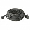Predlžovačka 1x10m 230V čierna
