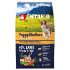 Ontario Puppy Medium Lamb and Rice 6,5 kg