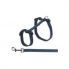 Trixie Postroj nylon. pre mačku s vodítkom XL 34-57 cm / 13 mm 1,20 m