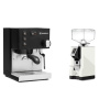 Rancilio Silvia E, black + Eureka Mignon Bravo, CR white