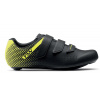 Pánské Road tretry Northwave Core 2 42 Black/Yellow Fluo