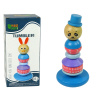 mamido Drevená vzdelávacia pyramída Panda Balancing Tower