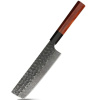 IZMAEL Kuchynský nôž Hotako Nakiri/Hnedá 16.8 cm
