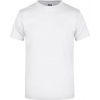 DAIBER JN 02 / Pánske tričko z ťažkej bavlny - white XL