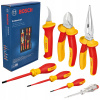 VDE ZMIEŠANÝ SET KLIEŠTE + SKRUTKOVAČE + NÔŽ BOSCH 1600A02NG3