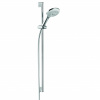 KLUDI FRESHLINE sprchová hlavica s hadicou a tyčou 90 cm, 3 trysky, chróm, 6794005-00