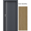 PORTA Doors SET Rámové dvere LINE, vzor B.1, farba Dub Naturálny, so zárubňou a kľučkou PD-LINE-B1-DUBNATURALNY