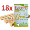 18x rašelinový substrát 250L