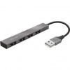 Trust Halyx Aluminium 4-Port Mini USB Hub 23786