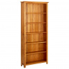 zahrada-XL Knižnica so 6 policami 80x22,5x180 cm, dubový masív 244470
