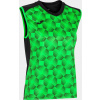 Dámske tielko JOMA Supernova III Sleeveless Shirt Black Fluor Green|M