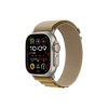 Apple Watch Ultra 2 GPS + Cellular 49mm Natural Titanium Case with Tan Alpine Loop - Large MX4H3CS/A