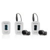 Saramonic Blink 500 Pro B2 mikroport set 2TX / 1RX (biely) 2,4 GHz 2 vysielače / 1 prijímač Jack (TRS/TRRS)