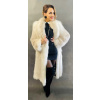 Kožuch z pravej líšky SAGA FURS M-16 cream