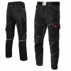 Pracovné nohavice dlhé ART.MAS Jeans Stretch čierne veľ. XXXL