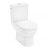 Hansgrohe GladeLake S WC kombi s doskou, vario odpad, AquaChannel Flush, Rimless, EcoSmart, biela 60312450-HG