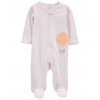 CARTERS CARTER'S Overal na zips Sleep&Play Lilac Stripe dievča 6m/ veľ. 68