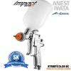 Striekacia pištoľ Anest Iwata AZ3 HTE-S Impact Chrome 1,8mm (ANEST IWATA AZ3 HTE-S IMPACT GRAVITY SPRAY GUN 1,8mm CHROME)