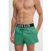 Plavkové šortky Calvin Klein zelená farba, LV00N61094 XXL