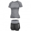 Runner Short 2W fitness set sivá veľkosť oblečenia XXL - M
