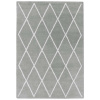 ASIATIC LONDON Albany Diamond Silver - koberec ROZMER CM: 120 x 170