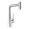 Hansgrohe Metris Select M71 - Kuchynská páková batéria s vyťahovateľnou sprškou, chróm 73820000