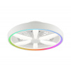 Brilliant Brilliant - LED RGBW Stropný ventilátor so svetlom GAIANO LED/48W/230V biela + DO BI0119 + záruka 3 roky zadarmo