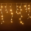 Vianočné osvetlenie, svetelné LED kvaple 105 ks/6,5 m x 0,6 m modrá