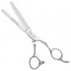 OLIVIA GARDEN SilkCut PRO Thinner 6-35´ Silver - kadernícke efilačné nožnice pre pravákov