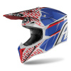 Prilba AIROH Wraap IDOL Gloss Red Blue Veľkosť: XL (61-62 cm)