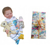 REALISTICKÁ BÁBIKA REBORN 48 CM V OBLEČENÍ – AKO ŽIVÁ KEŇMI, DOPLNKY