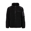 Brandit Pánska flísová bunda Ramble Teddyfleece, čierna - S
