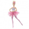 Mattel Barbie Svietiaca magická baletka s ružovou sukňou
