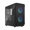 Fractal Design Focus 2 RGB Black TG Clear Tint/Midi Tower/Transpar./Čierna (FD-C-FOC2A-03)