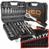 NEO Nástrčné Kľúče 94 ks 1/4 1/2 Kufor + Kľúče ploché očkoploché