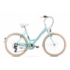 Mestsky bicykel - Romet Bicycle Sonata Eco 26 m (18) Mint + kôš (Romet Bicycle Sonata Eco 26 m (18) Mint + kôš)