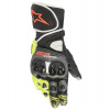 Rukavice GP PLUS R 2, ALPINESTARS (šedá/černá/žlutá fluo/červená fluo/bílá) 2XL